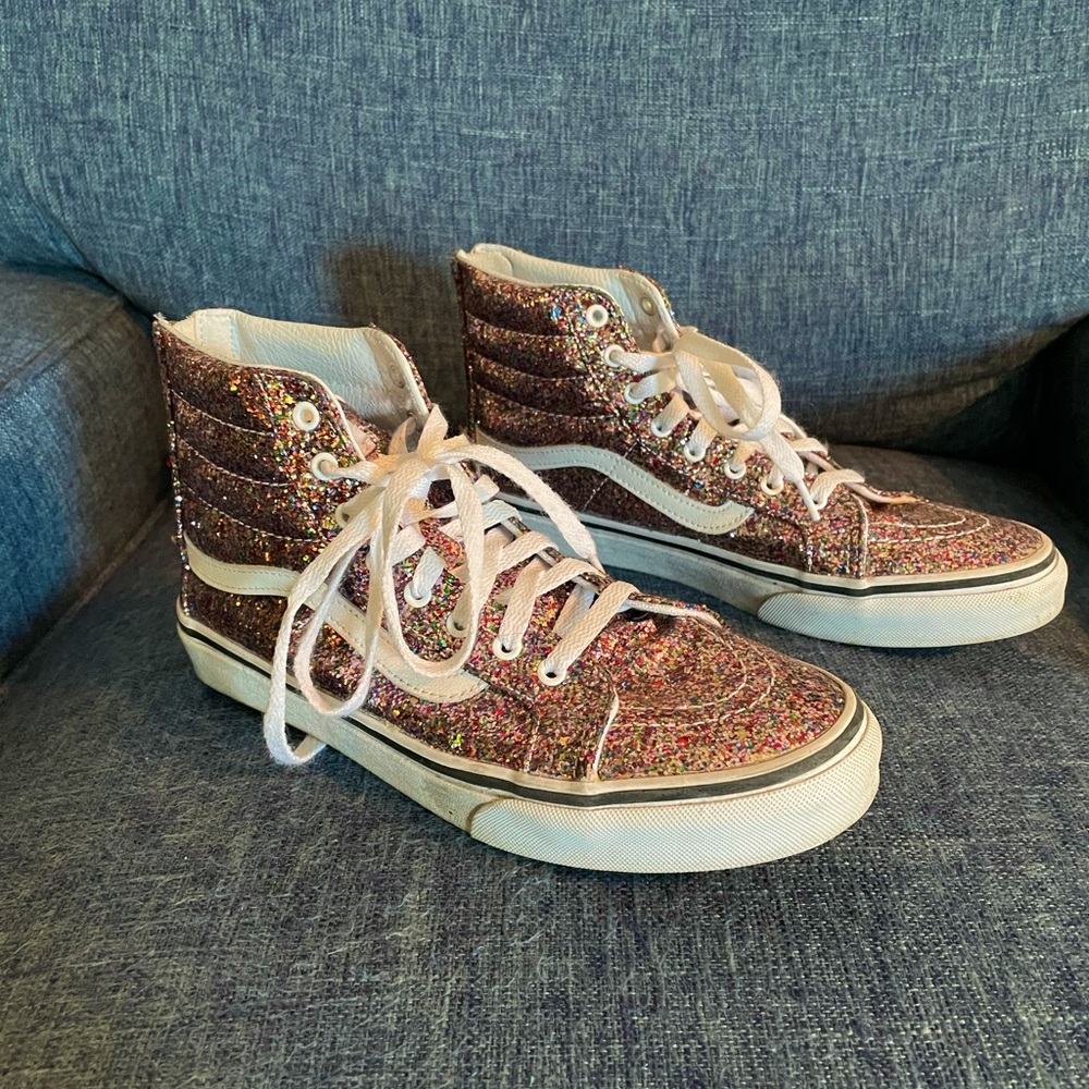 Vans Glitter Sk8 Hi Shoes